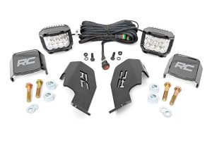 Honda Talon 1000X LED Light Kit - Rough Country - Cage Mount | 2